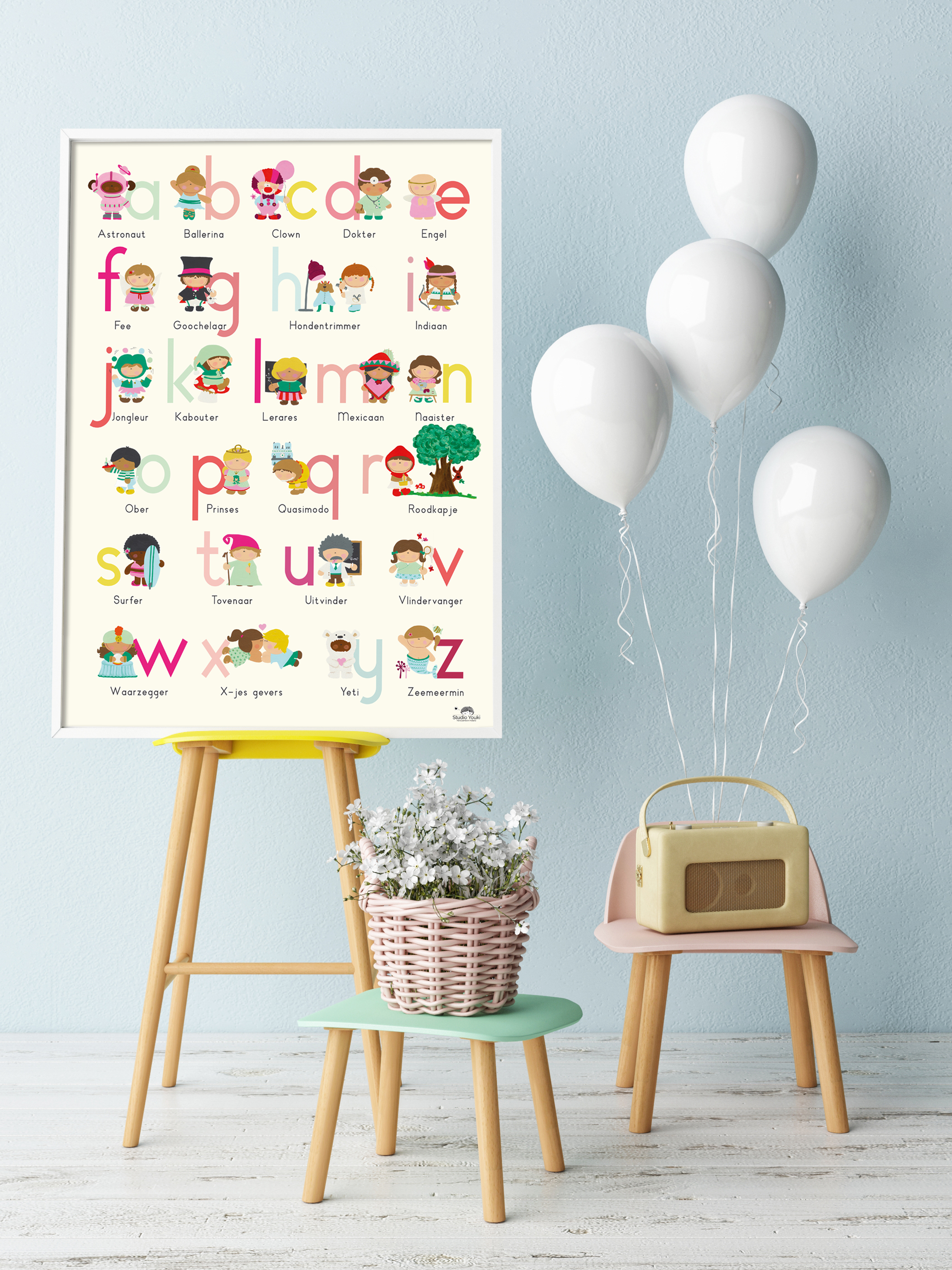 ABC Poster meisjes