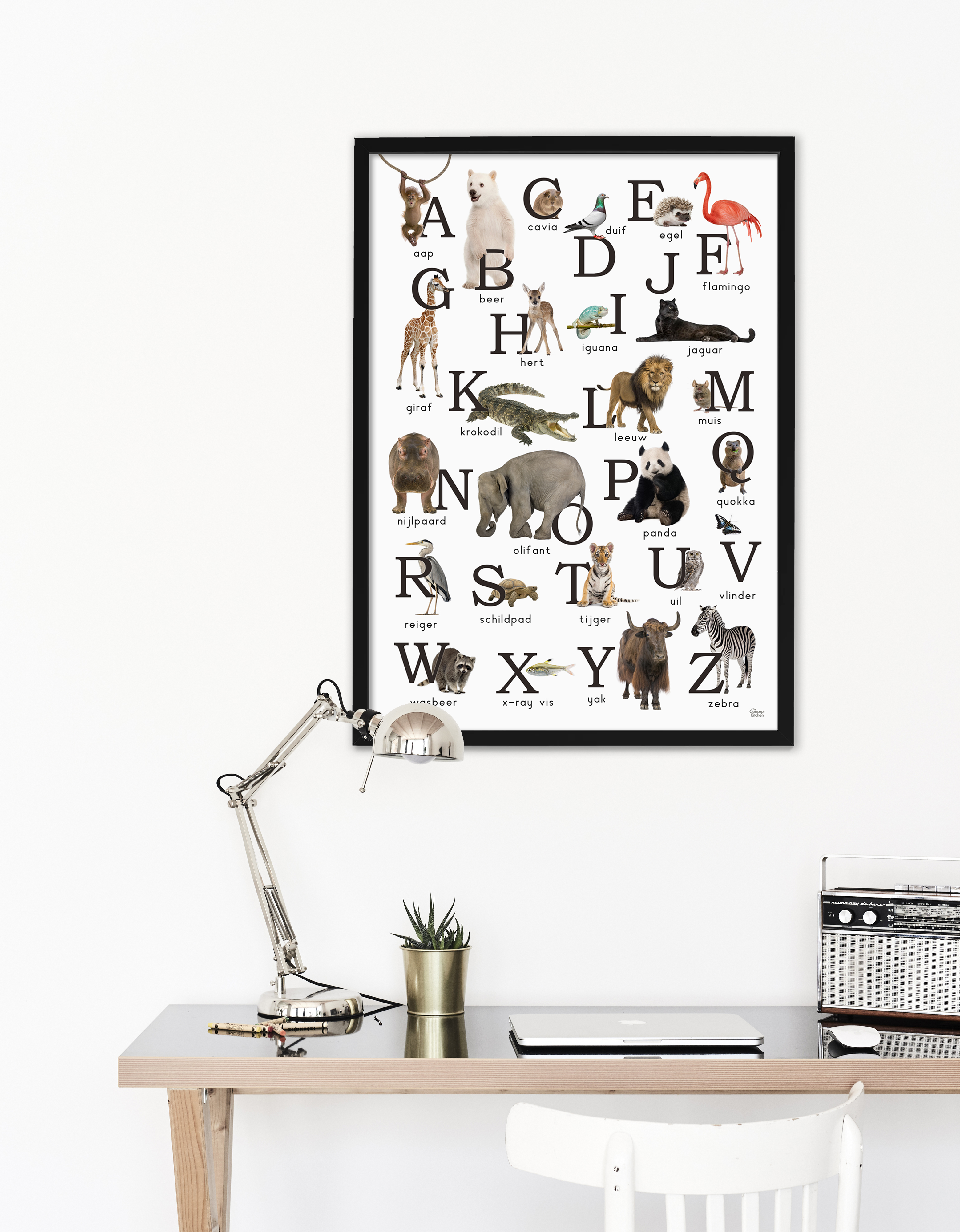 Poster alfabet