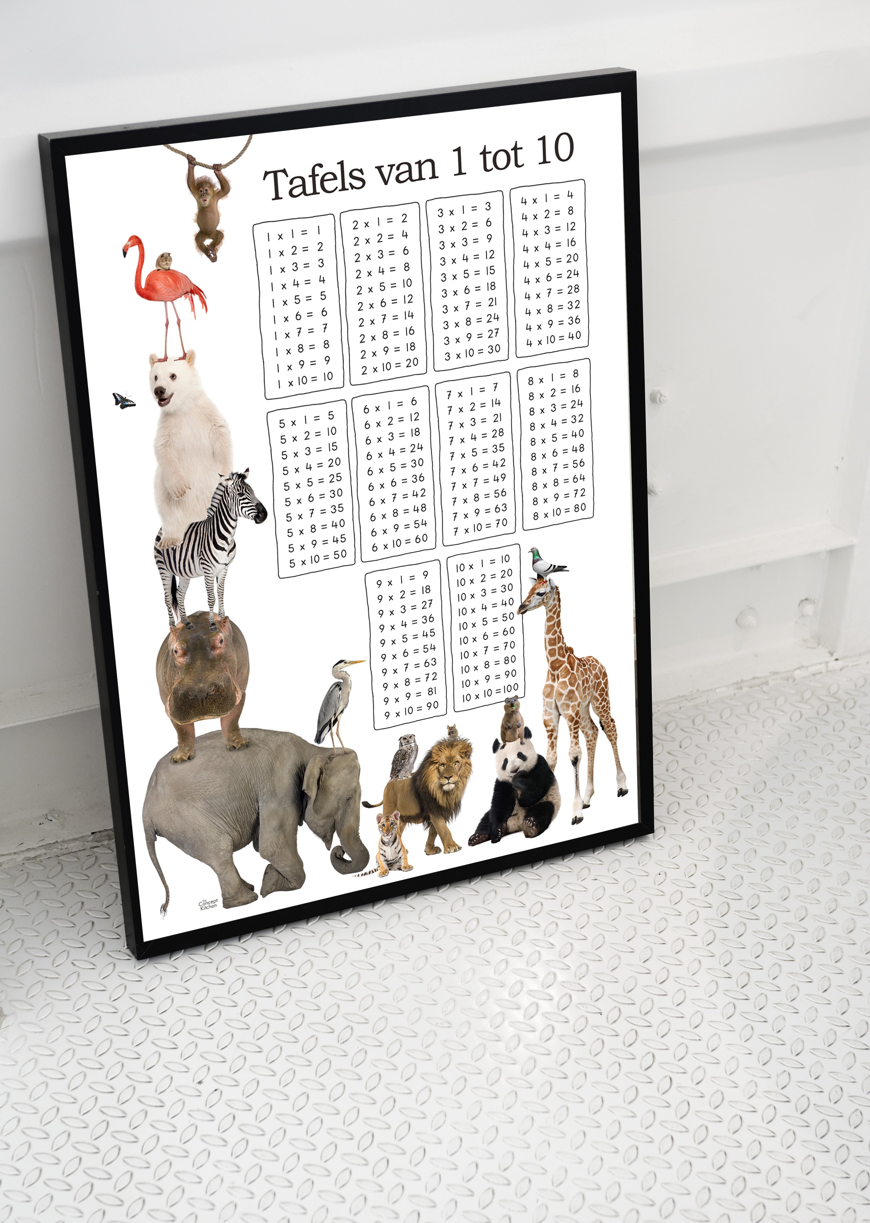 Poster tafels van 10 